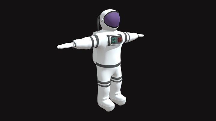 ASTRONAUT/ Astronauta 3D Model