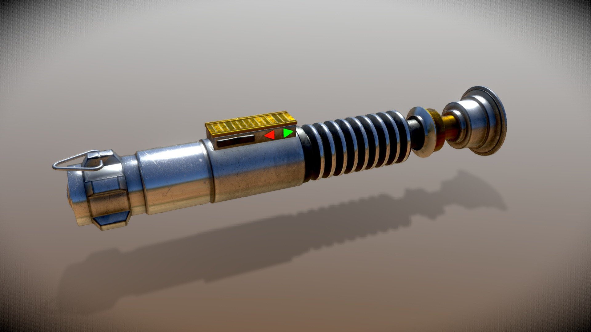 Luke Skywalker's Lightsaber - 3D model by Dani NackRock (@nackrock ...