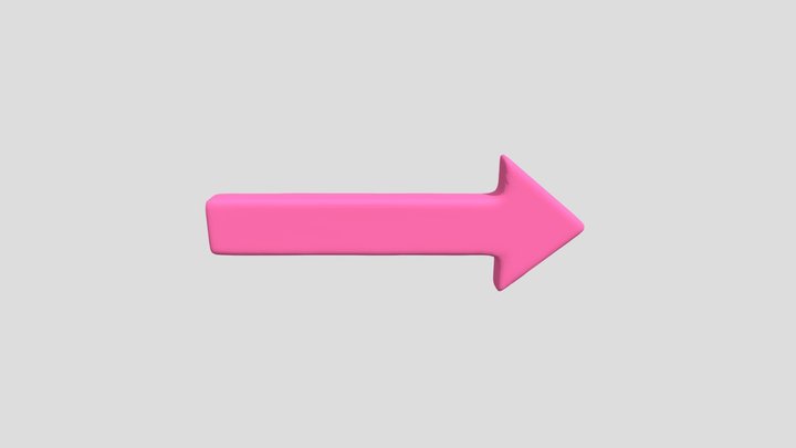Animated Arrow 3 3D Model