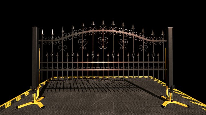 fence9 3D Model