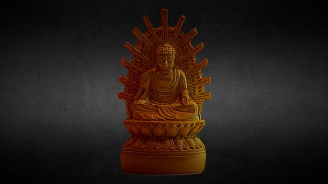 Dainichi Nyorai (RAW) 3D Model