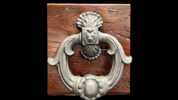 Siena - Door Knocker 7: (Scaniverse) – Free 3D Model STL