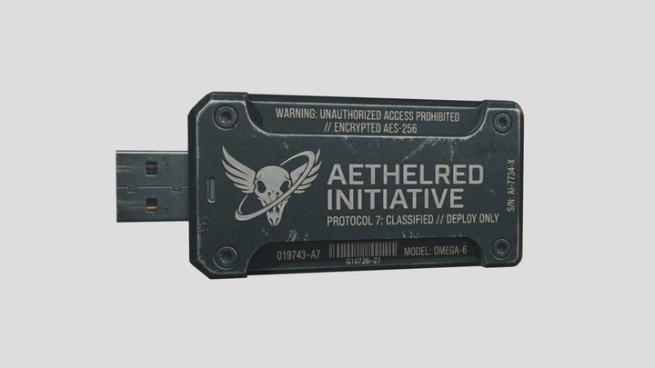 Simple Virus USB Flash – Modèle 3D gratuit STL