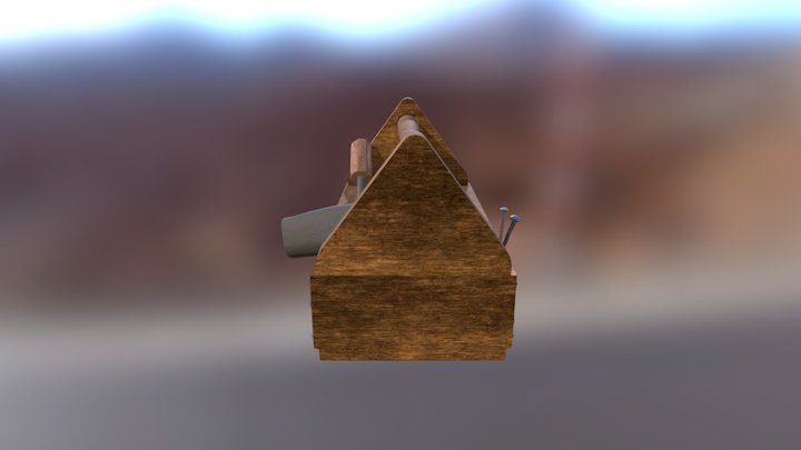Toolbox Textured 3D Model