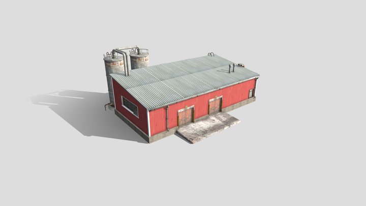 Brewery Storage 3D Model