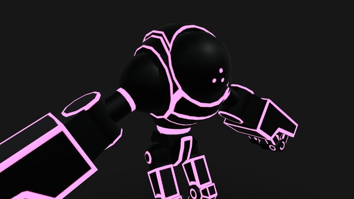 Capture and Contain Division - Tank Enemy 3D Model