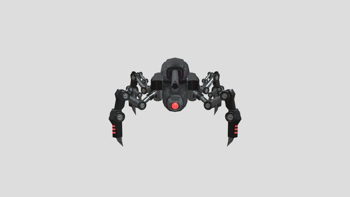 MECHA SPIDER 3D Model