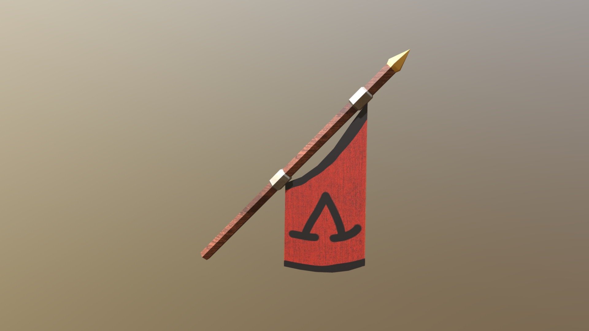 Banner low poly
