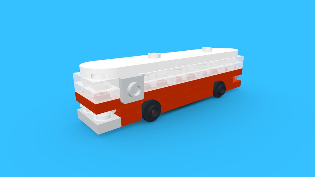 LEGO Micro City Bus MOC [#0383]