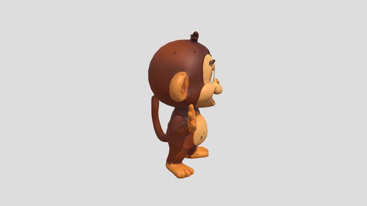 Macaco2 3D Model