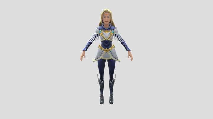 Lux Stylized 3D Model