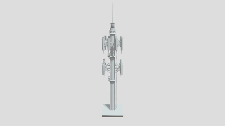 5 Five G Tower 3D Model