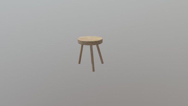 Taburete Draft 3D Model