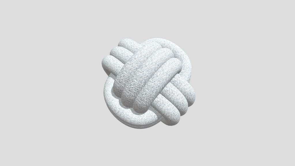 Knot Fabric Pillow Decoration