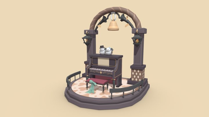 bandstand – Free 3D Model STL