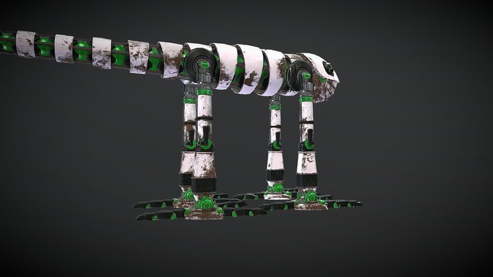 Chameleobot Animation test – Free 3D Model STL