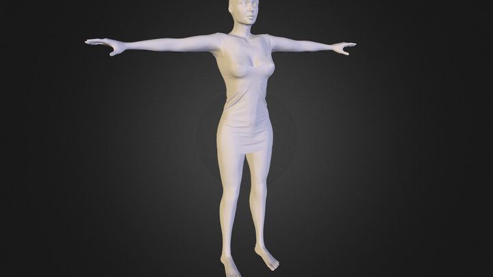 dress2 3D Model
