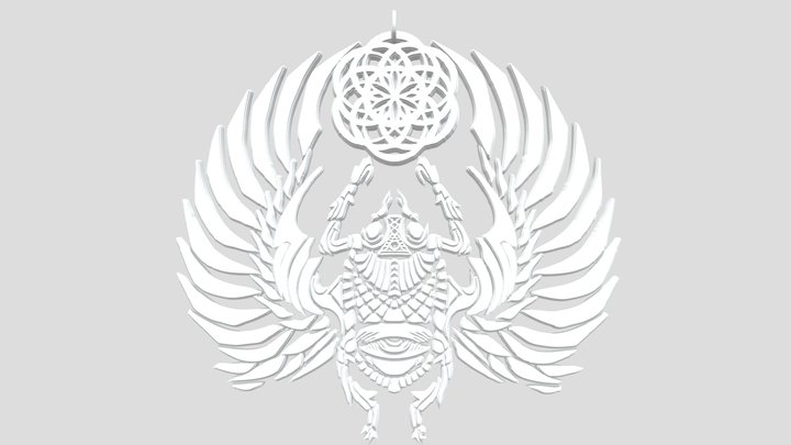 scarab_pendant 3D Model