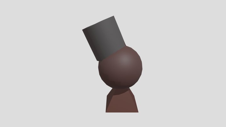 Brown (brud) from sprunki 3D Model