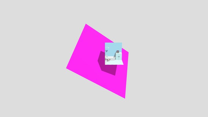 3D  model toilet 3D Model