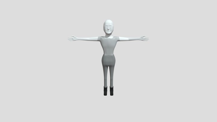 Waving GG 3D Model