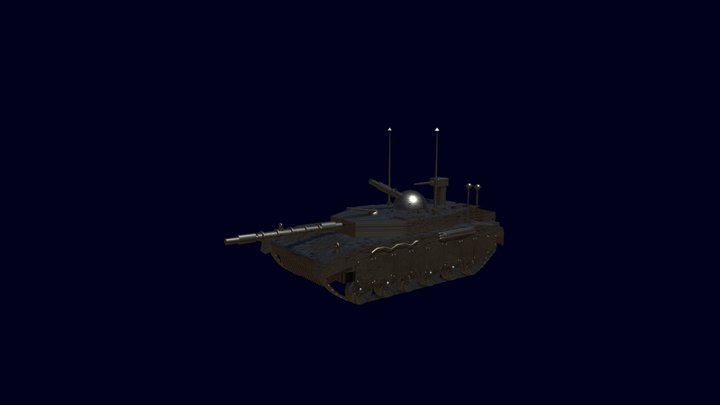 Tanque 3D Model