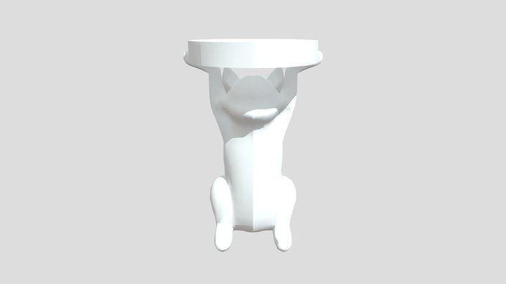 cat table 3D Model