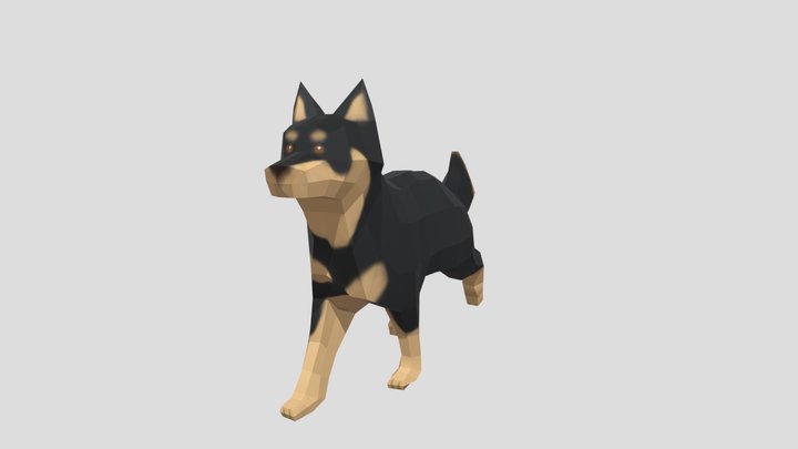 DogWalk 3D Model