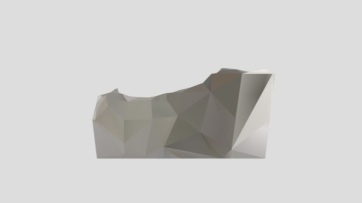 Freud Bus Stop Bench Lyon 3D Model