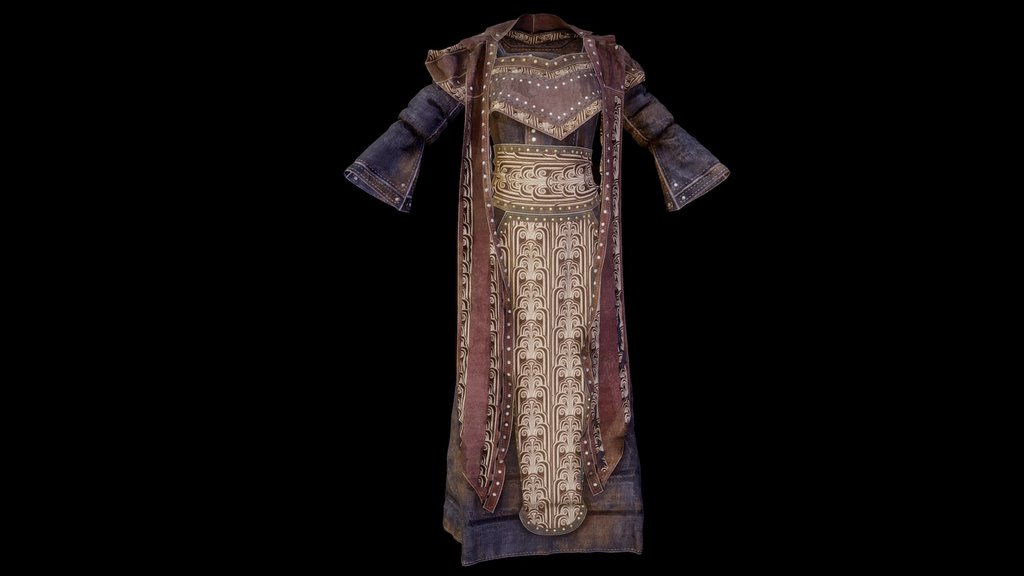 Free Fantasy Female Cloth - For Unreal Skeleton