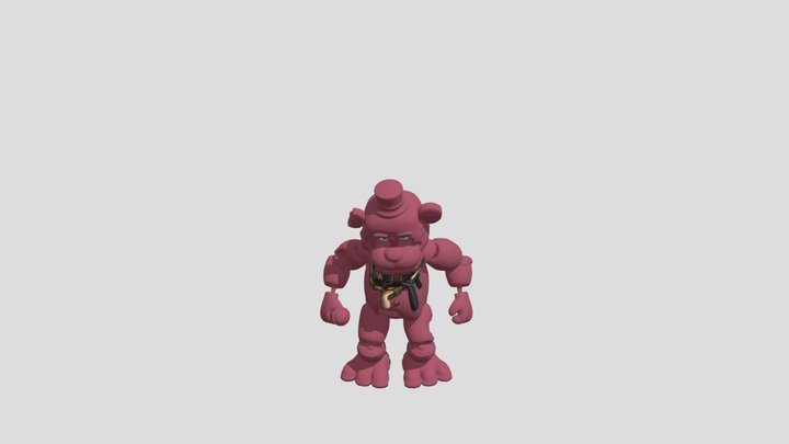 Chocolate_Freddy 3D Model