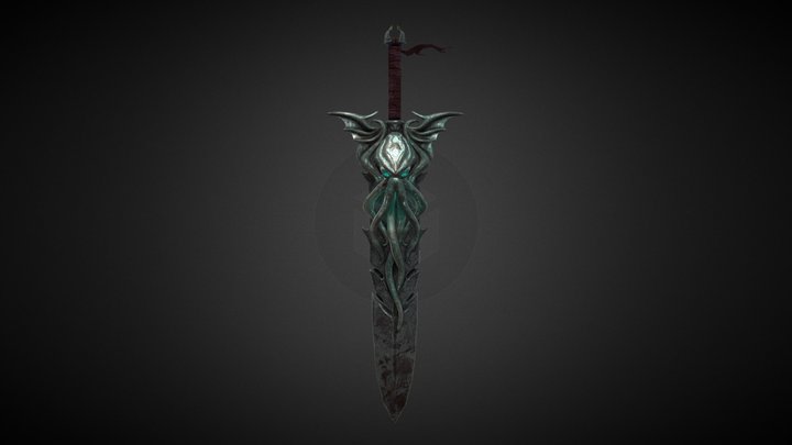 Sword of the Great Dreamer (Realistic ver.) 3D Model