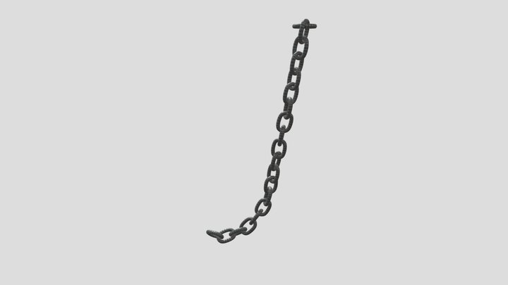 Iron Chain 3D Model