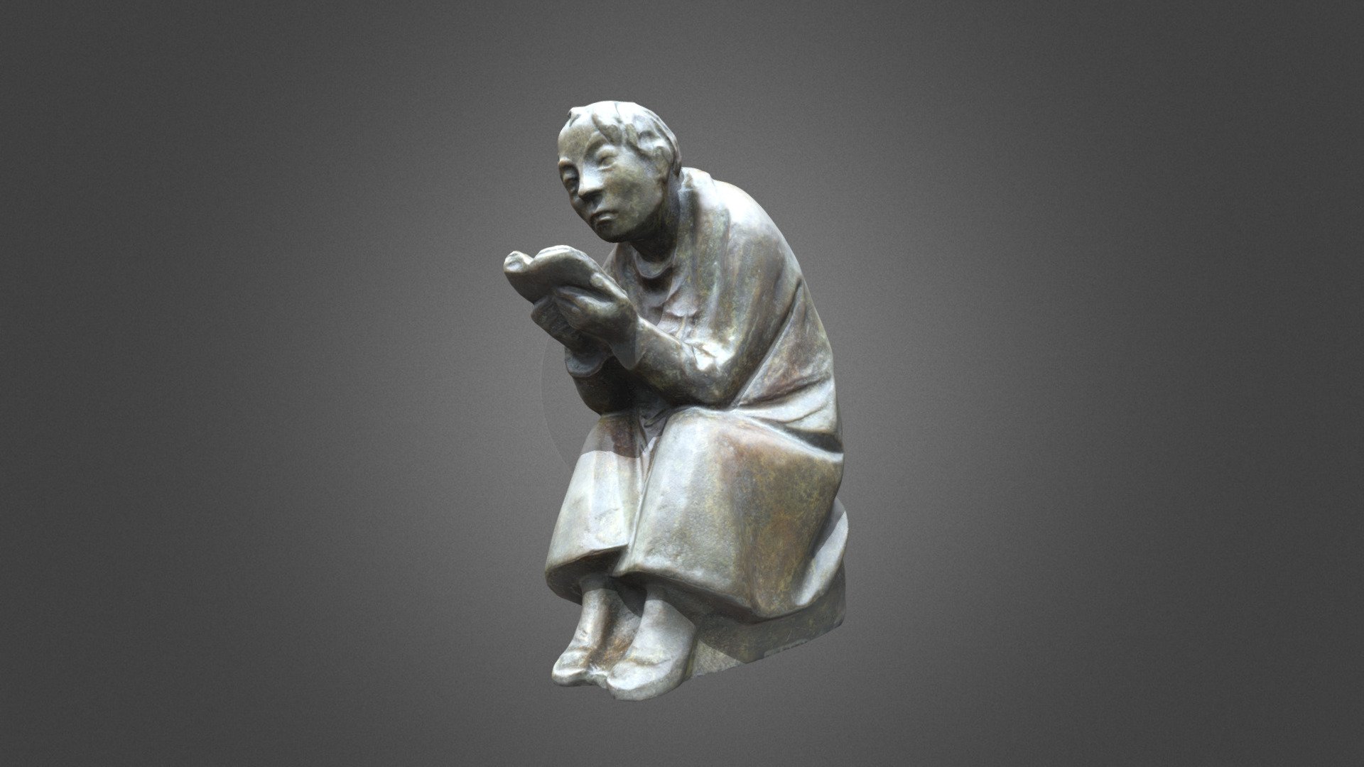 Der Leser ( The reader) , Ernst Barlach