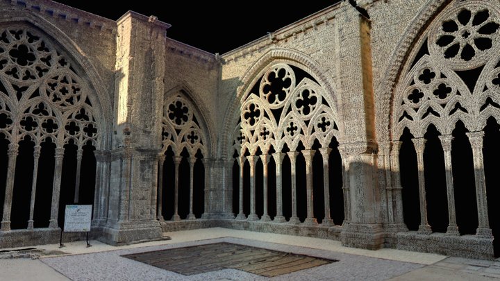 Claustre de la Seu Vella de Lleida 3D Model