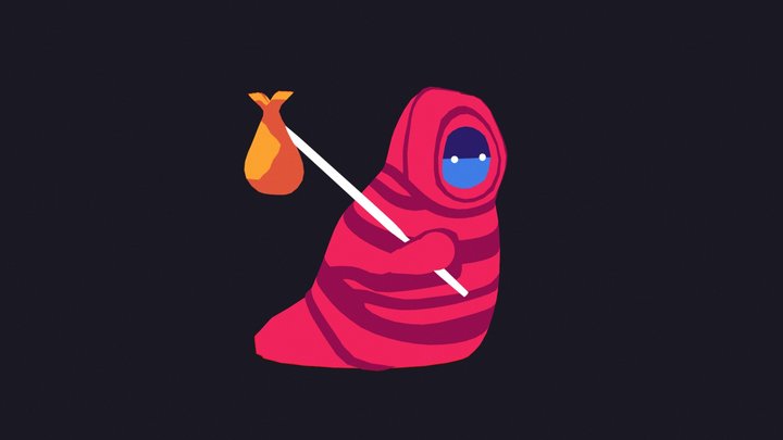 Huevember 10: Traveler 3D Model