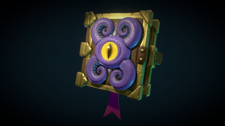 BookOfSpellsAndMonsters 3D Model