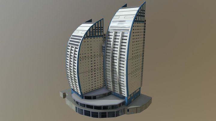 Scarlet Sails - Volga Sails 3D Model