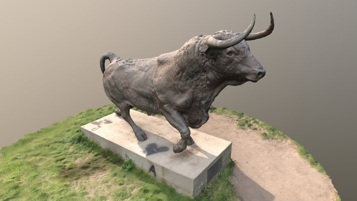 Toro de Brihuega, España 3D Model