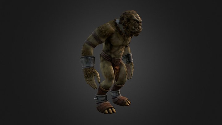 Orc-slave 3D Model
