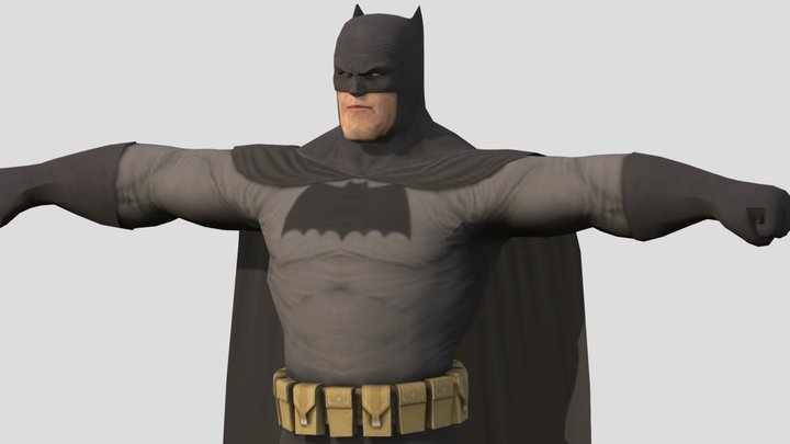 Batman (Dark Knight Returns) – Modelo 3D gratuito STL