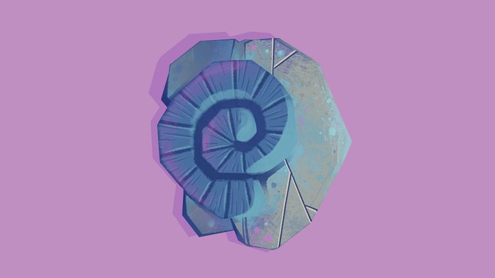 Ammonite 3D Model