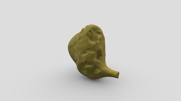 TestVaseBlancVH 3D Model