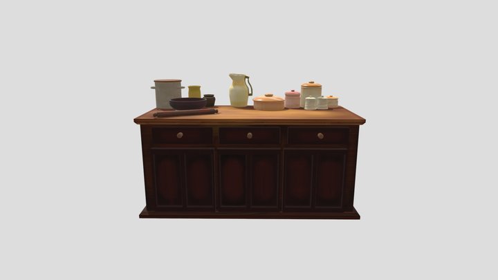 Counter 3D Model