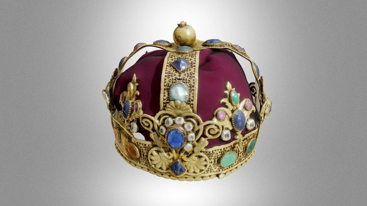 A royal crown – a prop