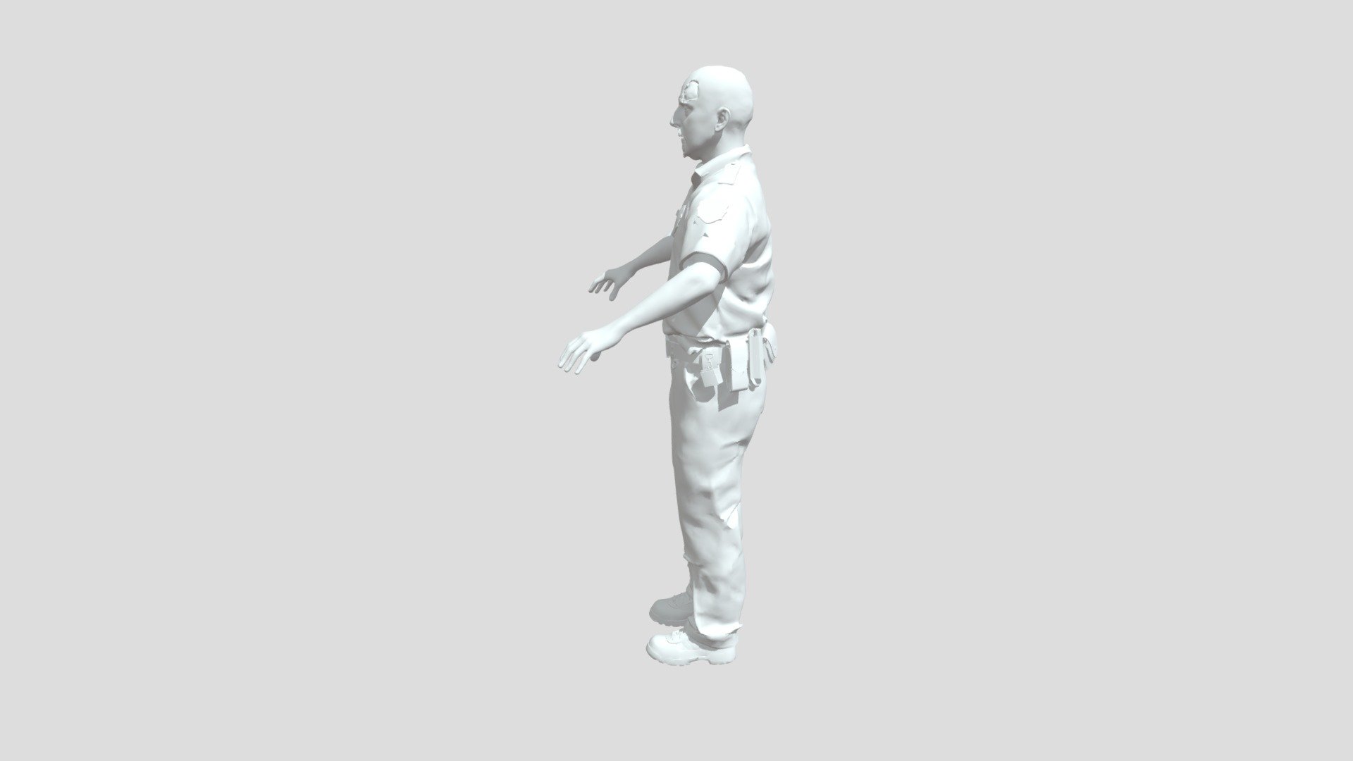 RE2 Remake RPD Lt. Cop1 - Download Free 3D model by Karl.Borlaza ...