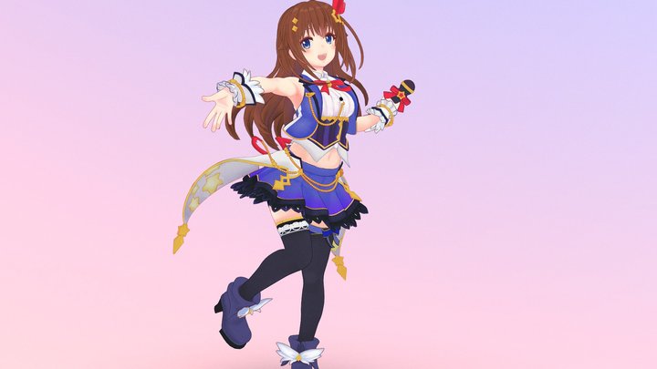 Tokino Sora     Dreaming,ver 3D Model