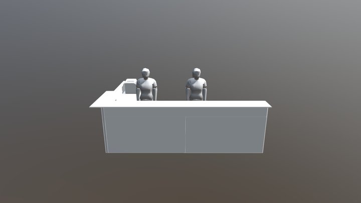 Reg Desk 3D Model