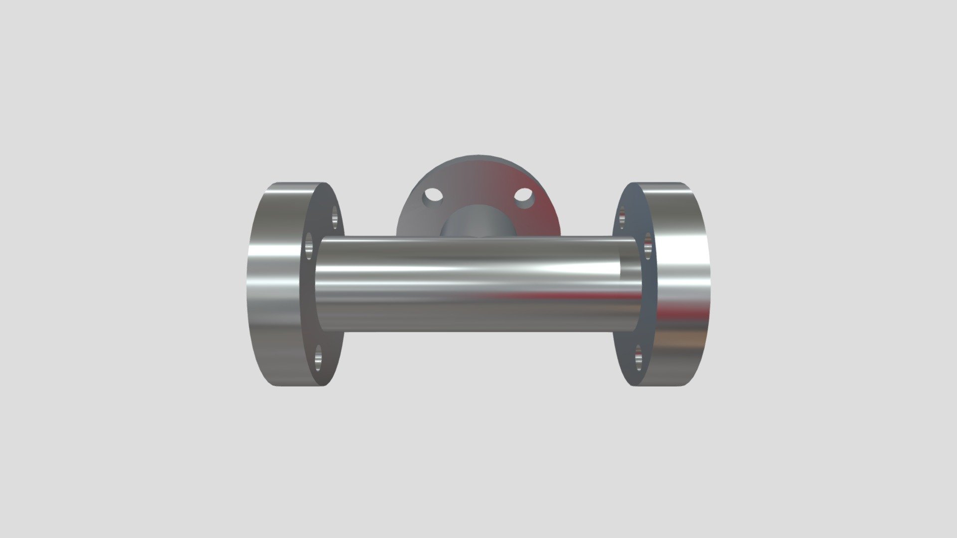 CF Vacuum Tee Adapter — Sketchfab embed 3D viewer