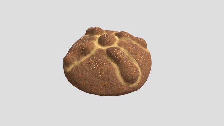 Pan de muerto 3D Model